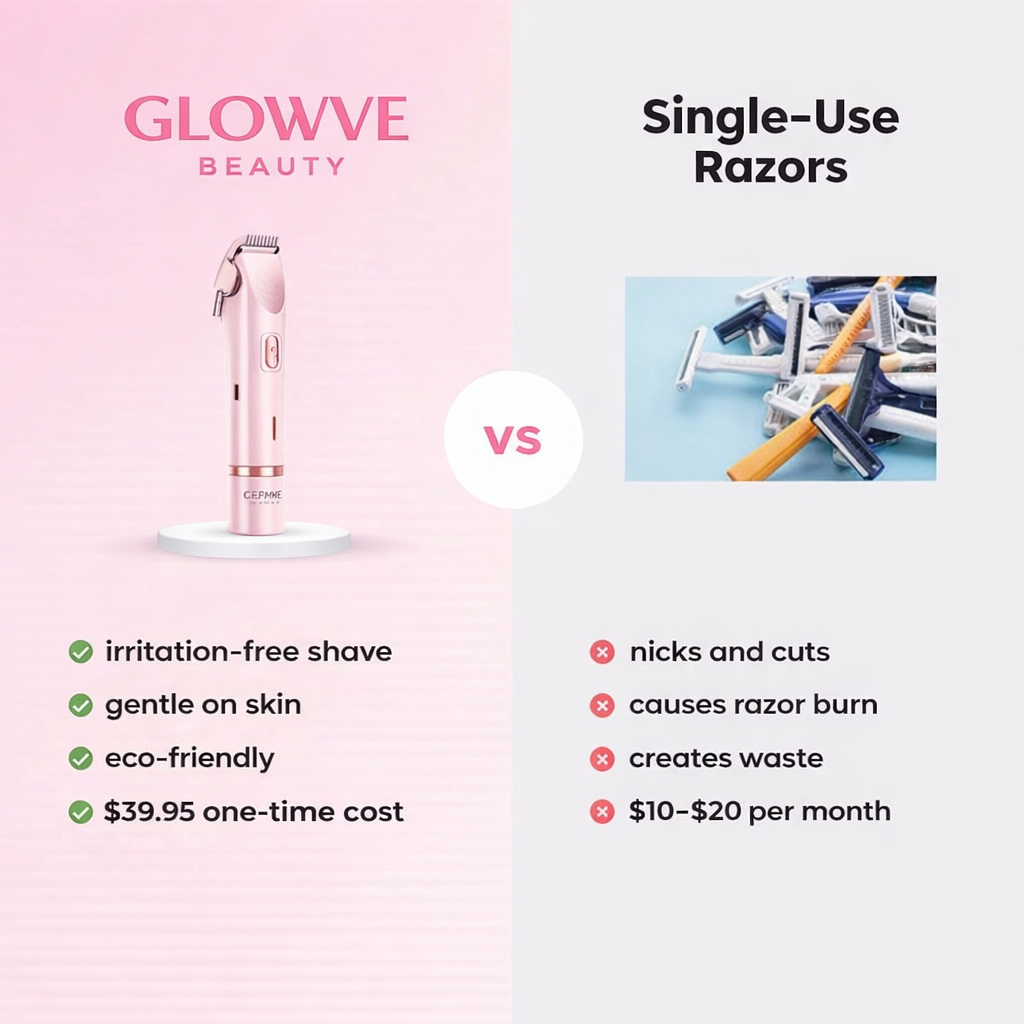 Glowve Beauty™ Painless Bikini & Body Hair Remover