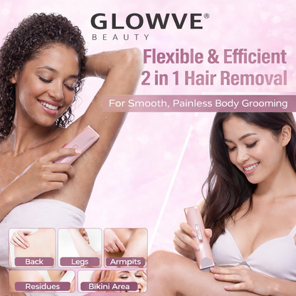 Glowve Beauty™ Painless Bikini & Body Hair Remover